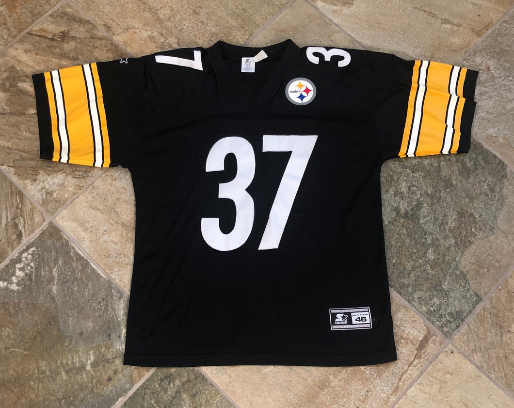 Vintage Pittsburgh Steelers Carnell Lake Starter Football Jersey, Size 46, Large/XL