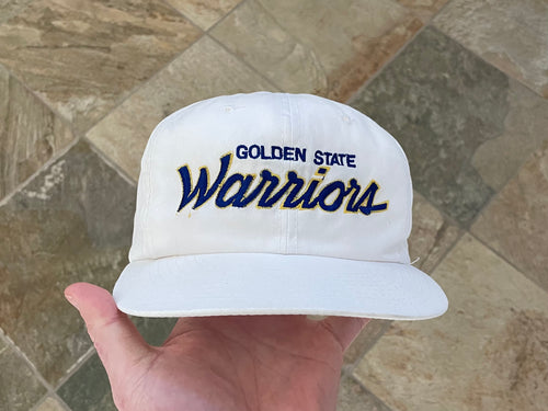 Vintage Golden State Warriors Sports Specialties Script Snapback Basketball Hat