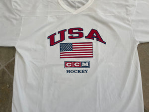 Vintage Team USA CCM Hockey Jersey, Size XL