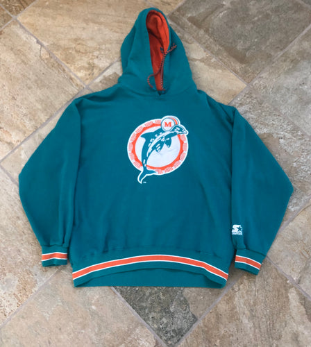 Vintage Miami Dolphins Starter Football Sweatshirt, Size Large