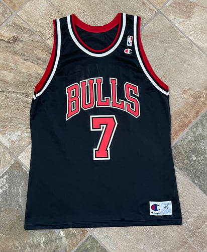 Vintage Chicago Bulls Tony Kukoc Champion Basketball Jersey, Size 48, XL