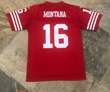 Load image into Gallery viewer, San Francisco 49ers Joe Montana Reebok Throwback Football Jersey, Size Youth Large