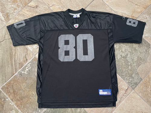 Vintage Oakland Raiders Jerry Rice Reebok Football Jersey, Size XXL