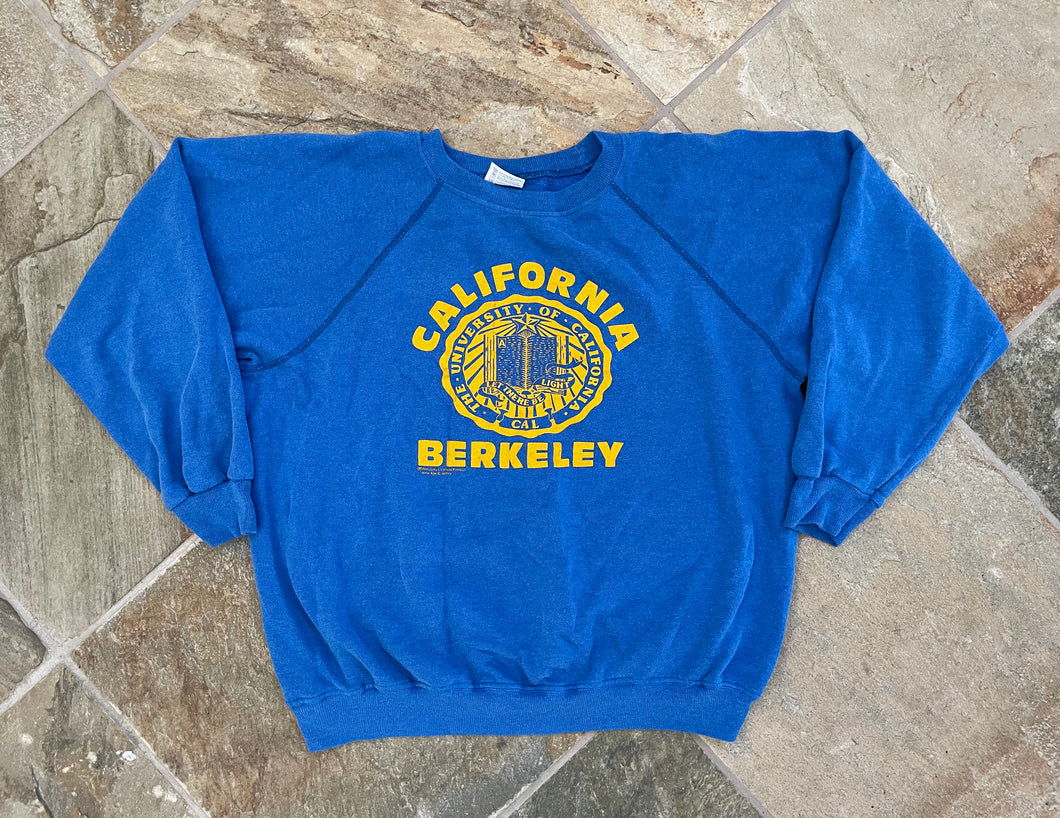 Vintage Cal Berkeley Bears College Sweatshirt, Size Large