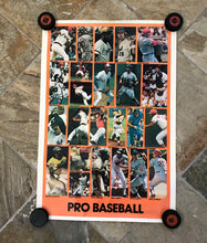 Load image into Gallery viewer, Vintage Pro Baseball Stars 1970s Poster