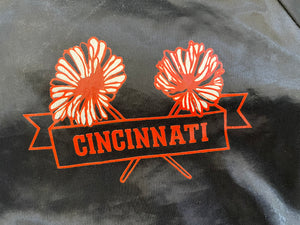Vintage Cincinnati Bengals Chalk Line Satin Football, Size Youth Medium, 10-12