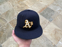 Load image into Gallery viewer, Vintage Oakland Athletics New Era Pro Fitted Baseball Hat, Size 6 7/8