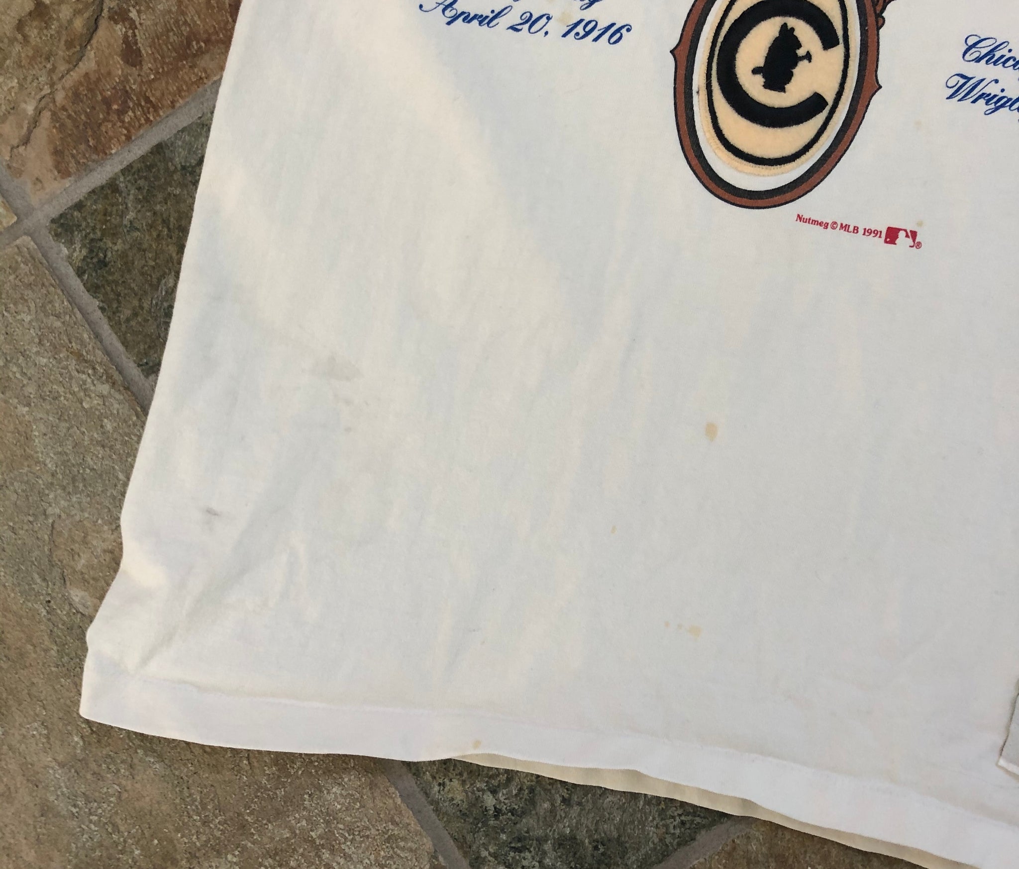 Vintage Chicago Cubs Nutmeg Baseball Tshirt, Size Large – Stuck In The 90s  Sports