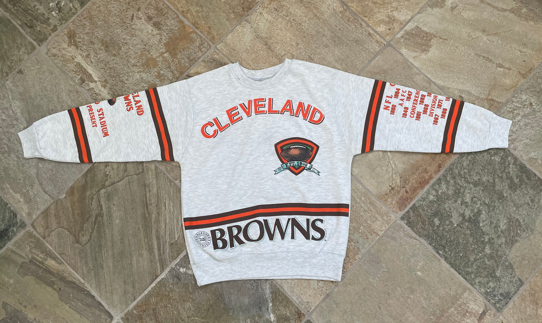 Vintage '70s? Cleveland Browns NFL Football Champion White Sweatshirt Size  Large