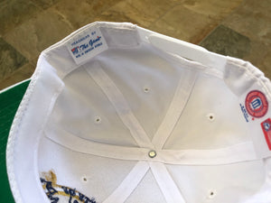 Vintage Delaware Blue Hens The Game Circle Logo Snapback College Hat
