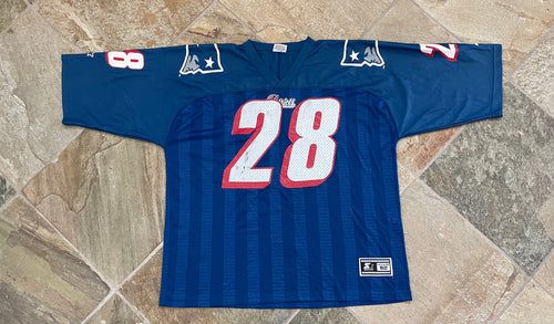 Vintage New England Patriots Curtis Martin Starter Football Jersey, Size 52, XL