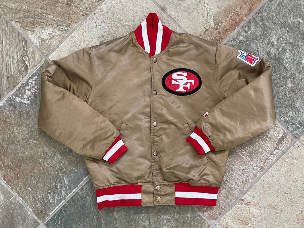 Vintage San Francisco 49ers Starter Satin Football Jacket, Size Small –  Stuck In The 90s Sports