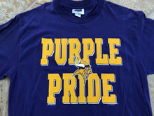 Load image into Gallery viewer, Vintage Minnesota Vikings Purple Pride Football Tshirt, Size Large