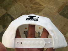 Load image into Gallery viewer, Vintage Navy Midshipmen Starter Plain Logo Snapback College Hat