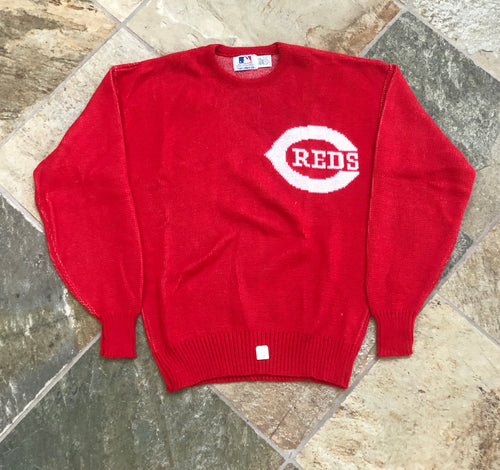 Vintage Cincinnati Reds Cliff Engle Baseball Sweater Sweatshirt, Size Medium