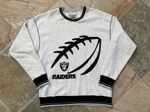 Vintage Oakland Raiders Legends Football Sweatshirt, Size Large