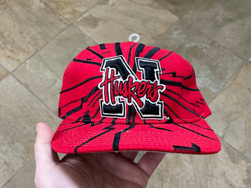 Vintage Nebraska Cornhuskers Starter Collision Snapback College Hat