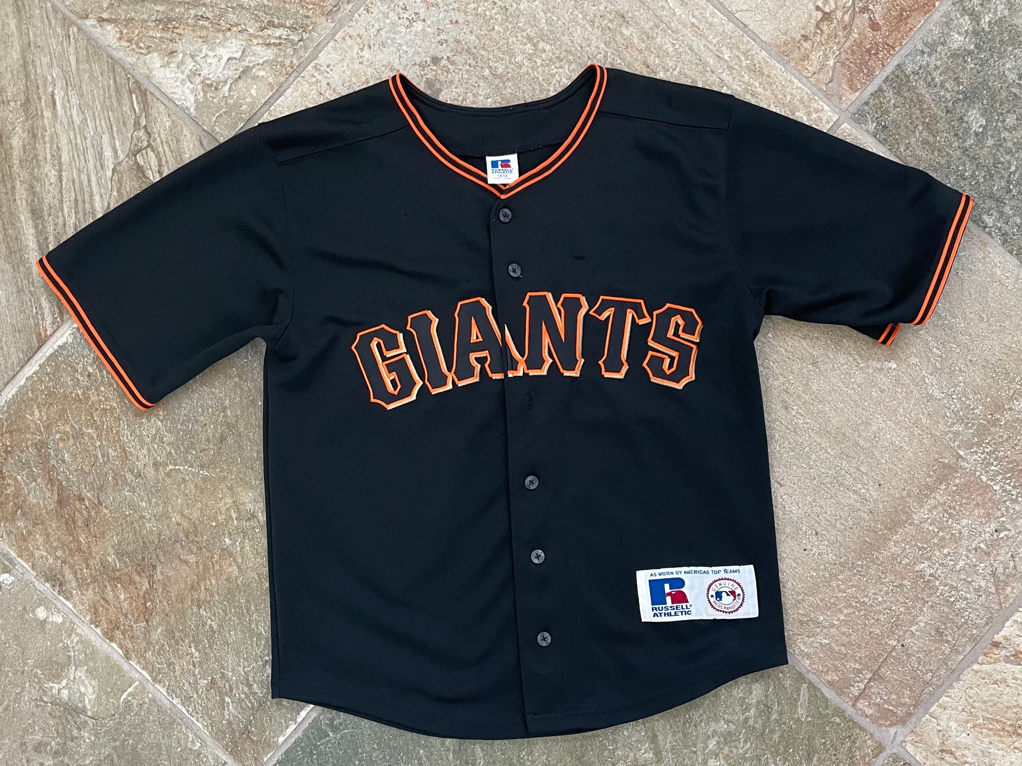 Vintage 1990's San Francisco Giants Barry Bonds Majestic Jersey Sz.XXL