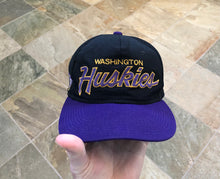 Load image into Gallery viewer, Vintage Washington Huskies Sports Specialties Script Snapback College Hat