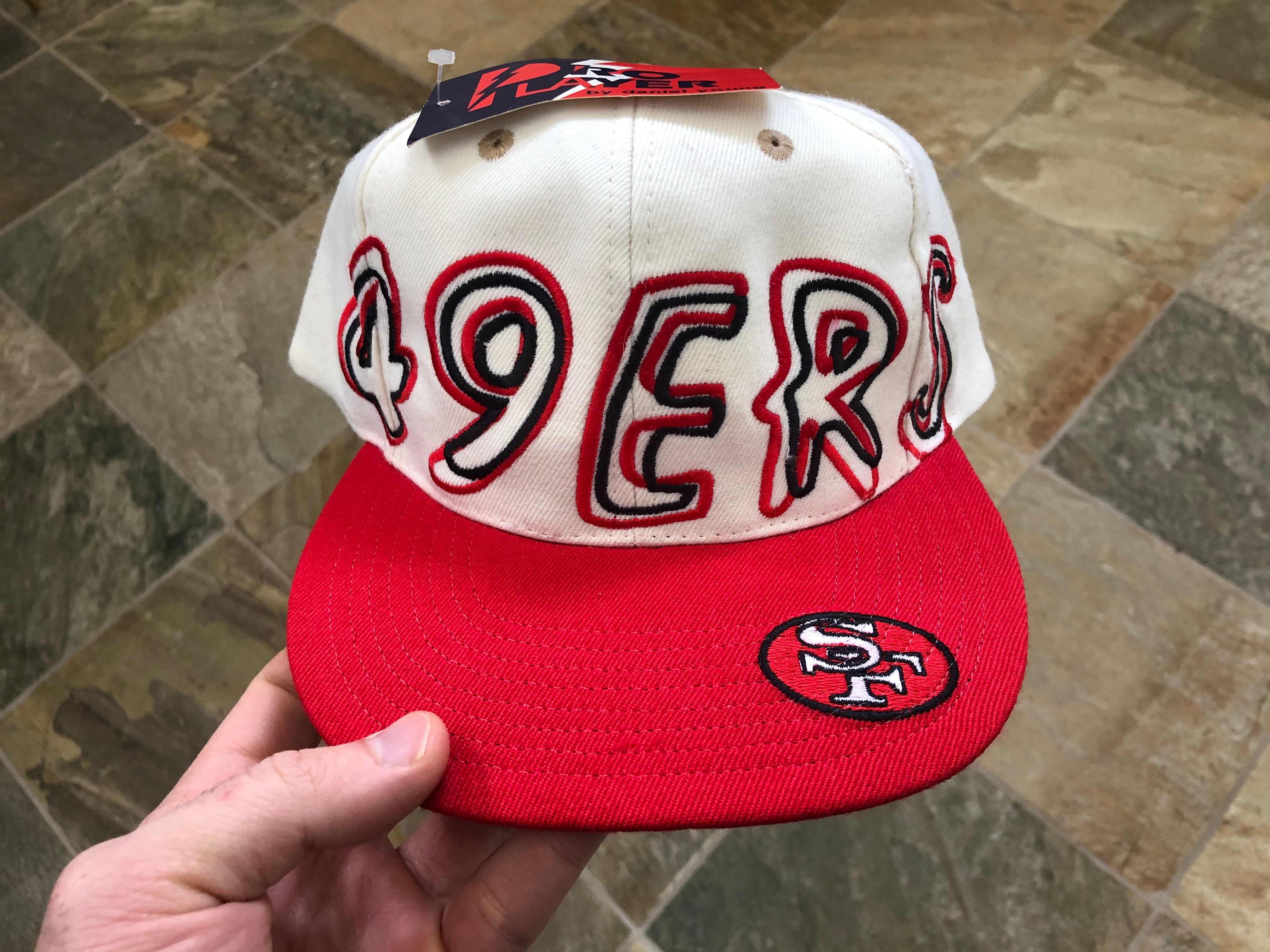 Pro Player, Accessories, Vintage San Francisco 49ers Hat Pro Player  Strapback Nfl 9s Football Cap Black