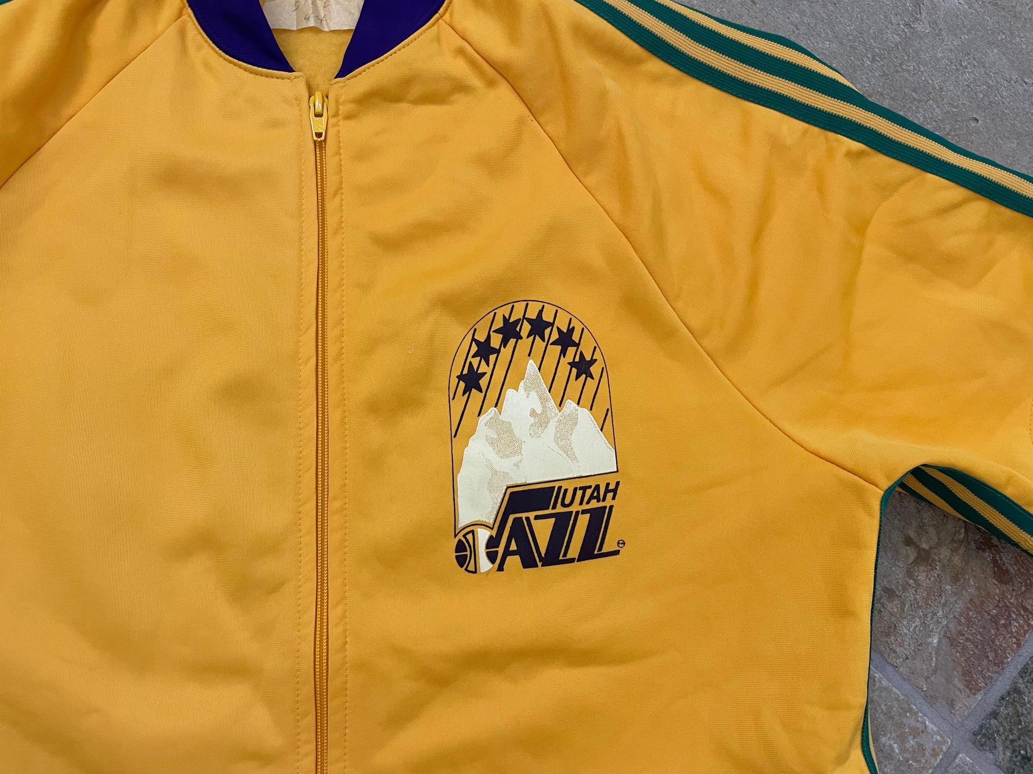 Vintage Utah Jazz Game Worn Adidas Warm Up Set Basketball Jacket – Stuck In  The 90s Sports