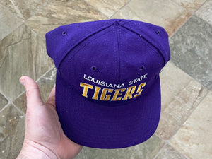 Vintage LSU Tigers Pin Striped Starter Snapback Hat Louisiana State  University