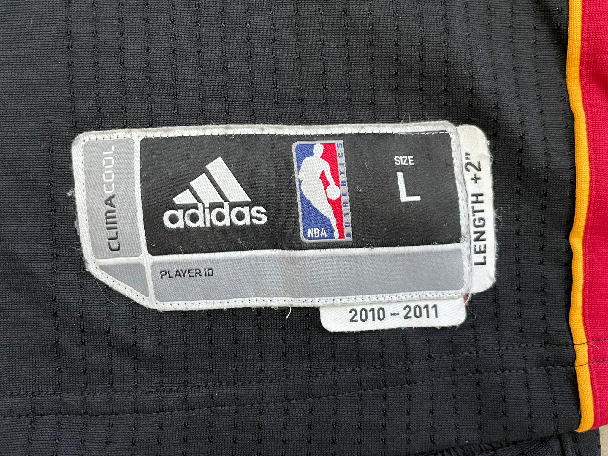 2010 LeBron James Miami Heat Adidas NBA Jersey YOUTH Size Large