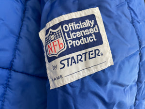 Vintage New York Giants Starter Parka Football Jacket, Size XXL