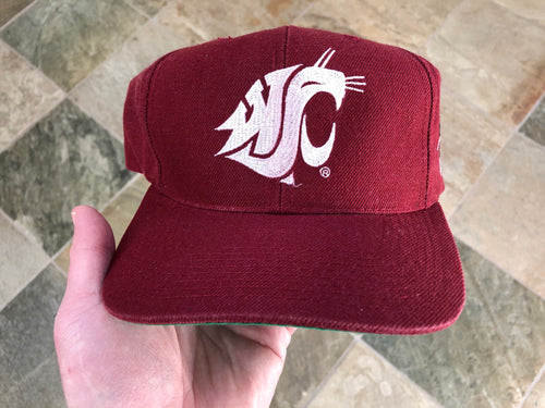 Vintage Washington State Cougars Sports Specialties Plain Logo Snapback College Hat