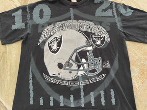 Vintage Oakland Raiders Riddell Big Logo Football Tshirt, Size XL