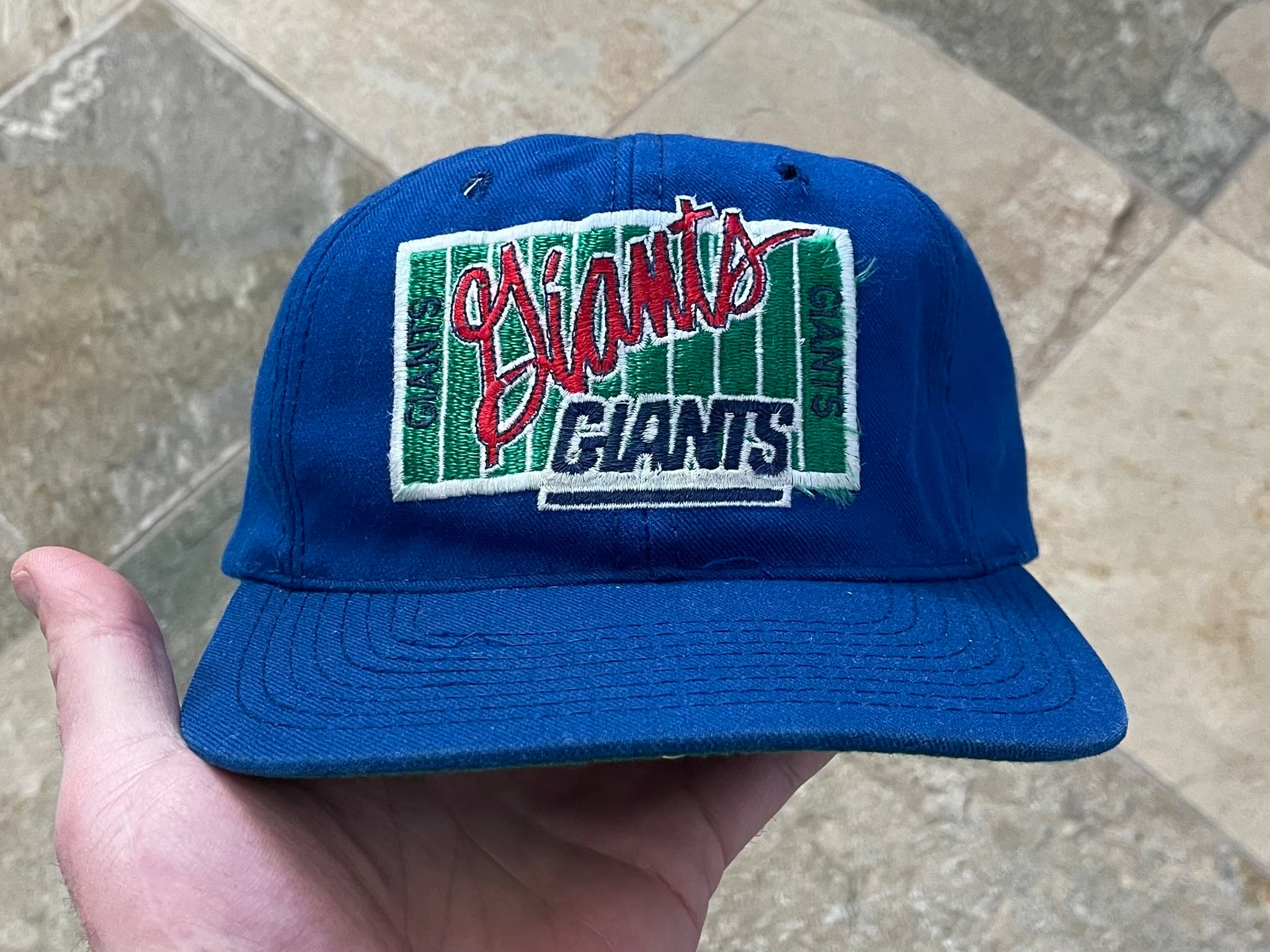 Vintage New York Giants The Game Snapback Football Hat – Stuck In