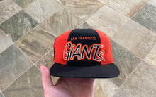 Load image into Gallery viewer, Vintage San Francisco Giants Starter Tri-Power Script Snapback Baseball Hat