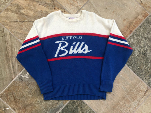 Vintage Buffalo Bills Cliff Engle Sweater Football Sweatshirt, Size Medium
