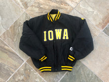 Load image into Gallery viewer, Vintage Iowa Hawkeyes Starter Bomber College Jacket, Size Medium