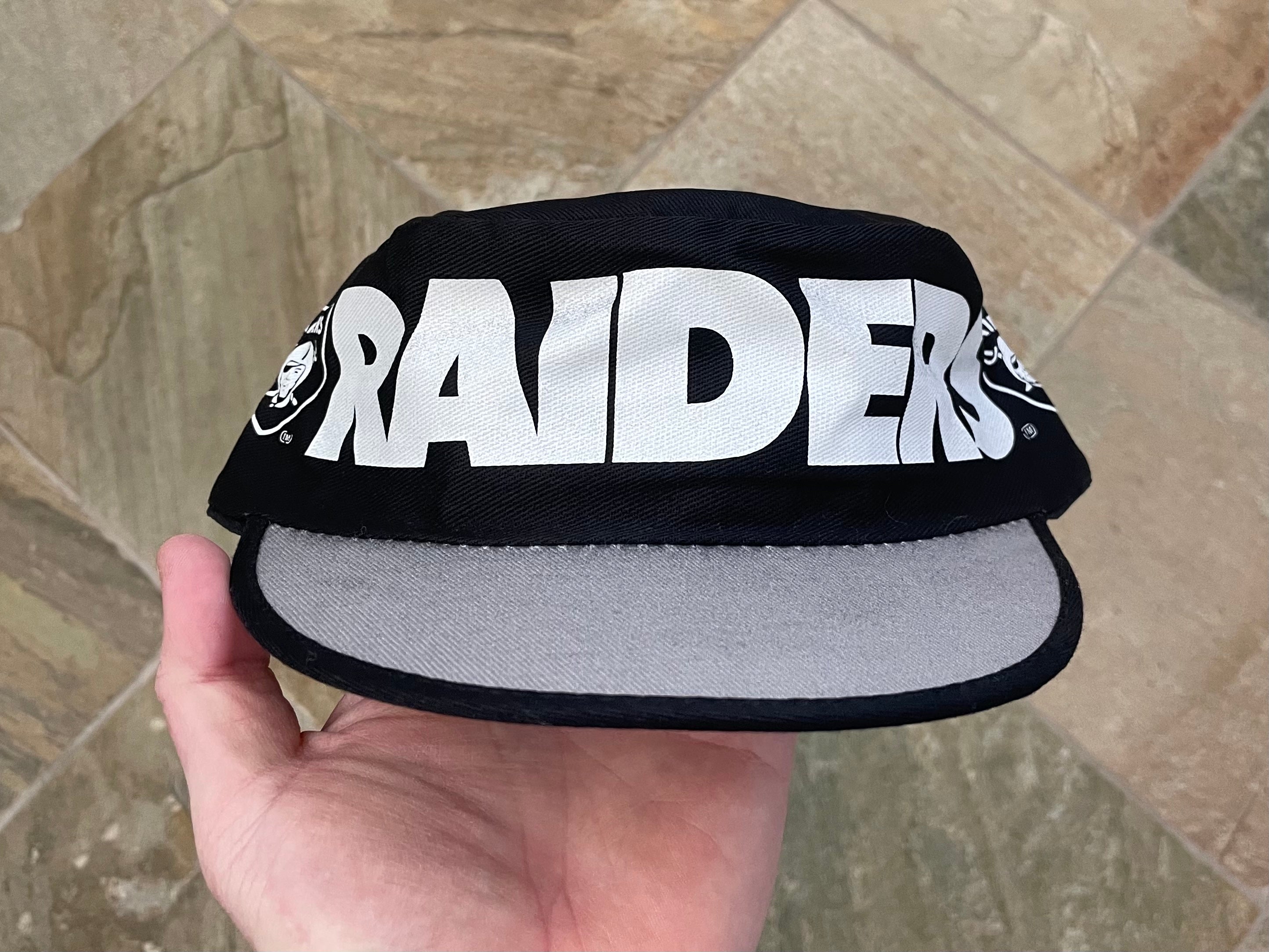 Vintage Oakland Raiders AJD Painter's Cap Football Hat – Stuck In