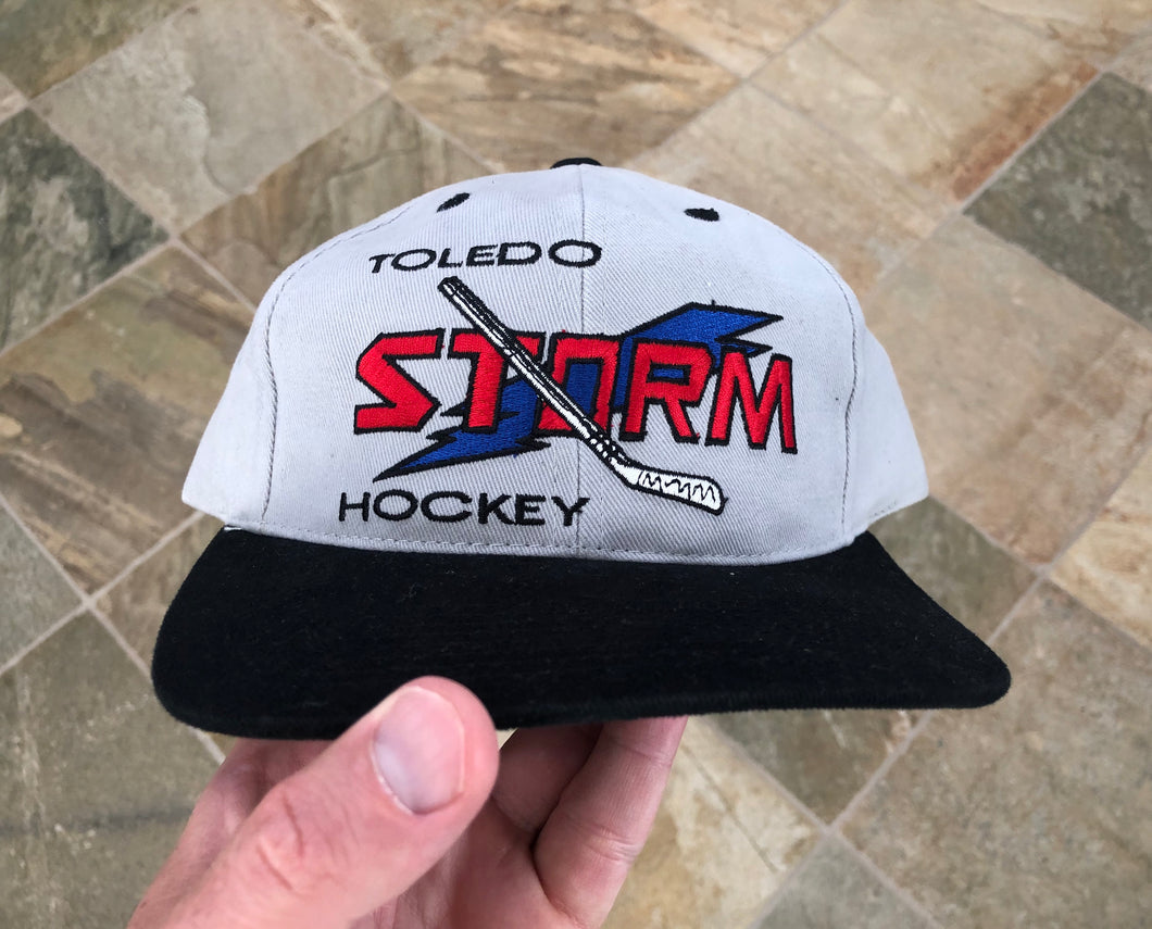 Vintage Toledo Storm ECHL Snapback Hockey Hat