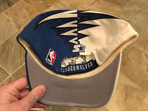 Vintage Minnesota Timberwolves Starter Shockwave Strapback Basketball Hat
