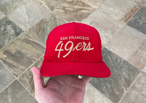 Vintage San Francisco 49ers Sports Specialties Script Snapback Football Hat
