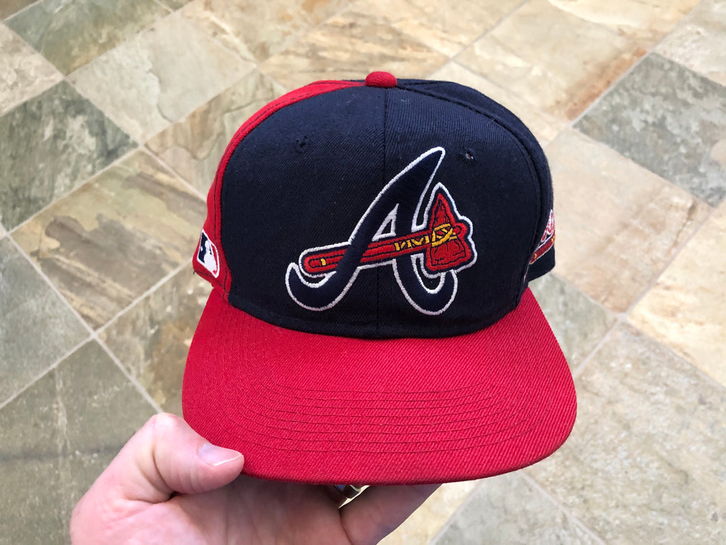 Vintage Atlanta Braves Snapback Hat Sports Specialties Shadow MLB