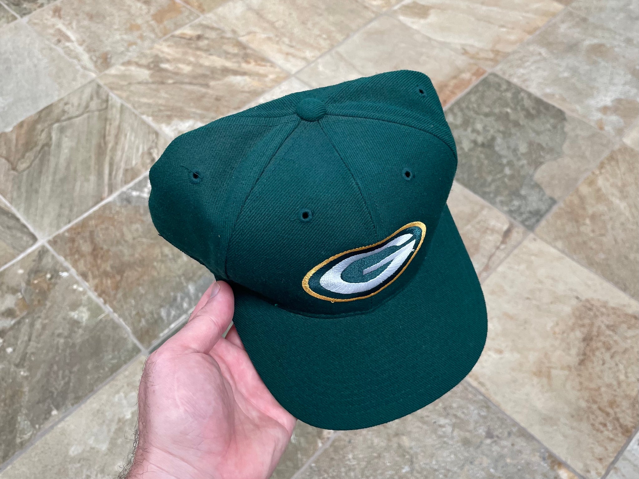 Vintage Sports Specialties Snapback Hat Green Bay Packers G Logo￼ Wool  Blend