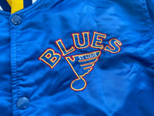 Load image into Gallery viewer, Vintage St. Louis Blues Starter Satin Hockey Jacket, Size Medium