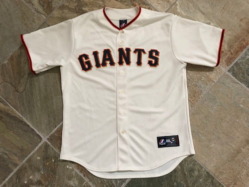 San Francisco Giants Gaylord Perry Majestic Baseball Jersey, Size Large