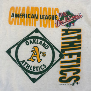 Vintage Oakland Athletics 1988 World Series Baseball Sweatshirt, Size XL