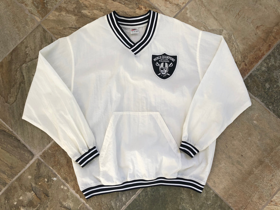 Vintage Oakland Raiders Nike Windbreaker Football Jacket, Size XL