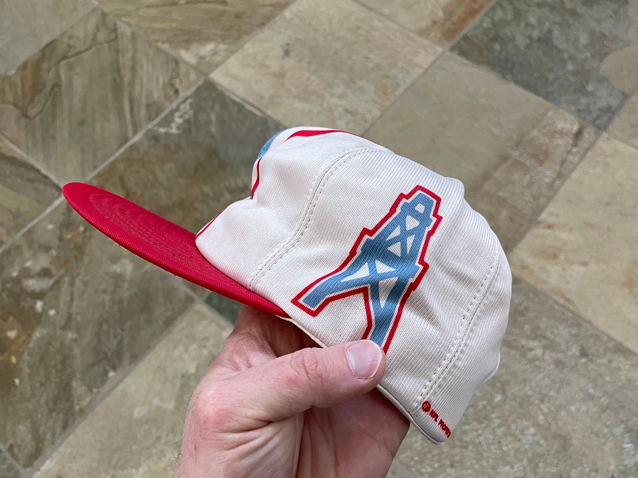 Vintage Houston Oilers The Game Big Logo Snapback Football Hat – Stuck In  The 90s Sports