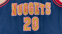 Load image into Gallery viewer, Vintage Denver Nuggets LaPhonso Ellis Champion Basketball Jersey, Size 48, XL