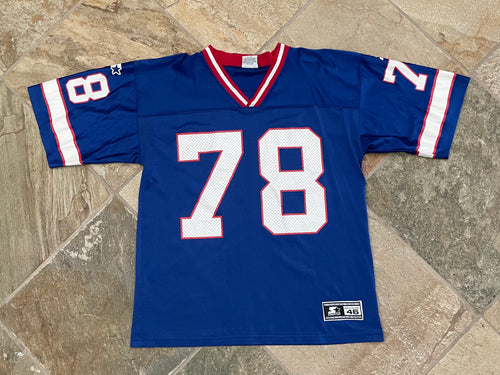 Vintage Buffalo Bills Bruce Smith Starter Football Jersey, Size 46, Medium