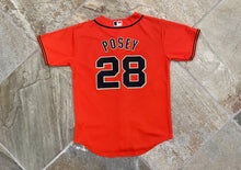 Load image into Gallery viewer, San Francisco Giants Buster Posey Majestic Baseball Jersey, Size Youth Medium, 8-10