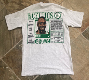 Vintage Boston Celtics Dee Brown Nutmeg Basketball Tshirt, Size Large