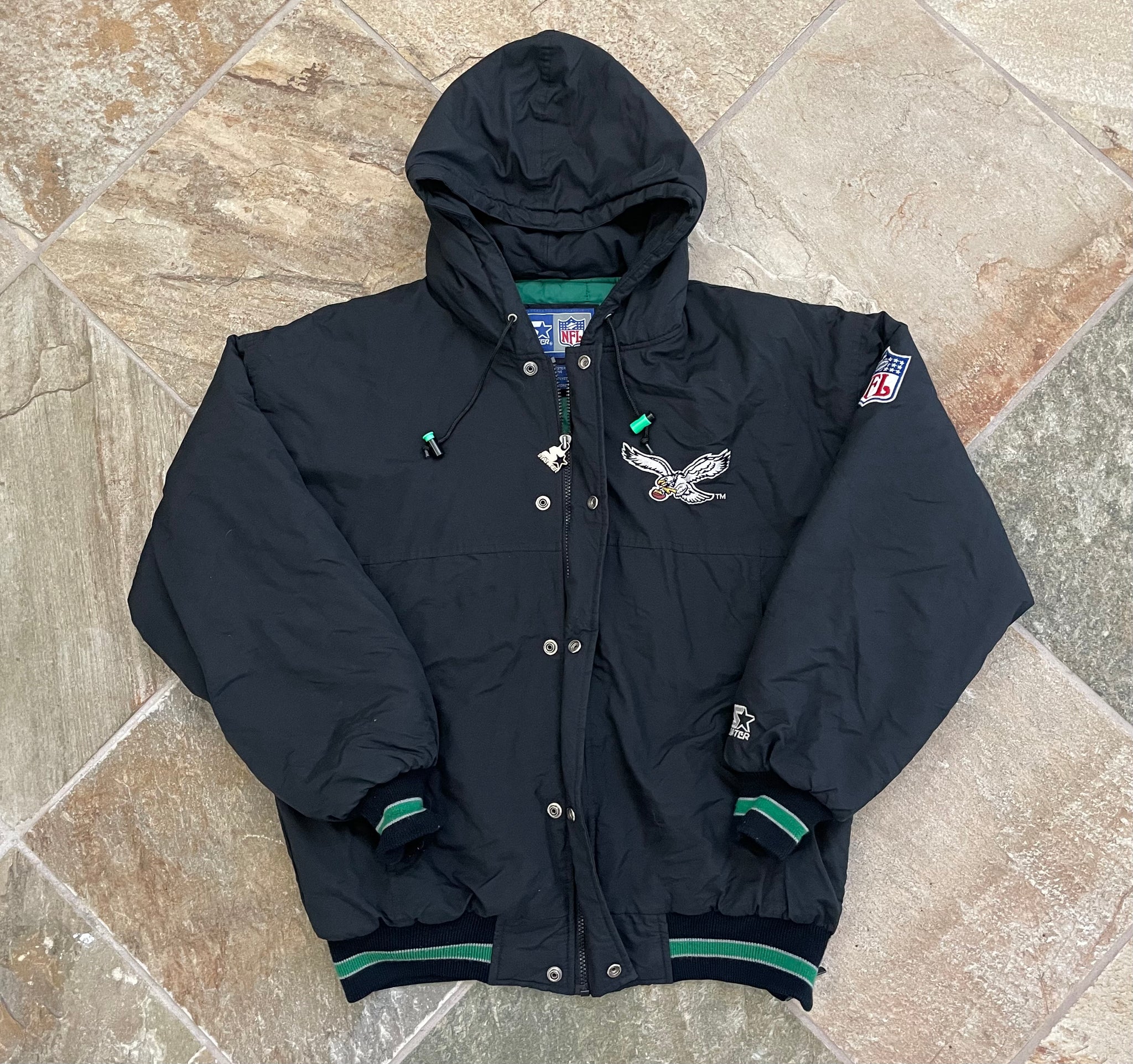 90's eagles starter jacket